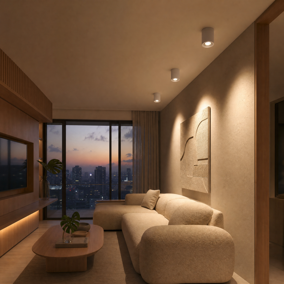 Spot de Sobrepor Orbit Focus - ambiente sala