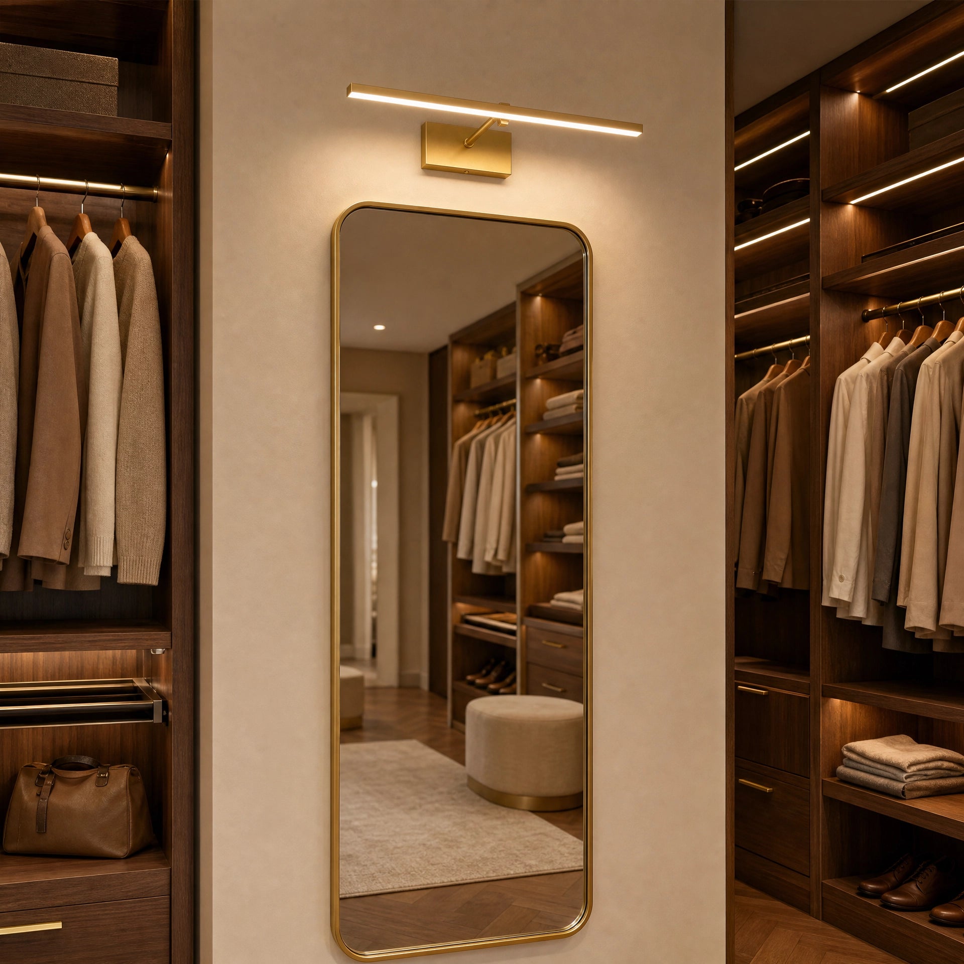 Arandela Articulada LED Gold Slim