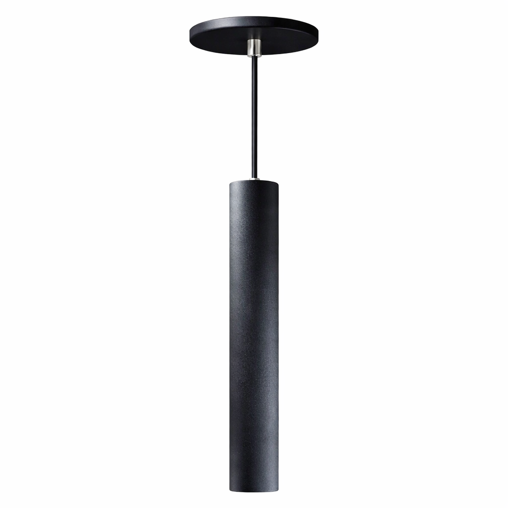Pendente Tubo Cilindro Inox 30 cm — Minimalista, Elegante e Preciso
