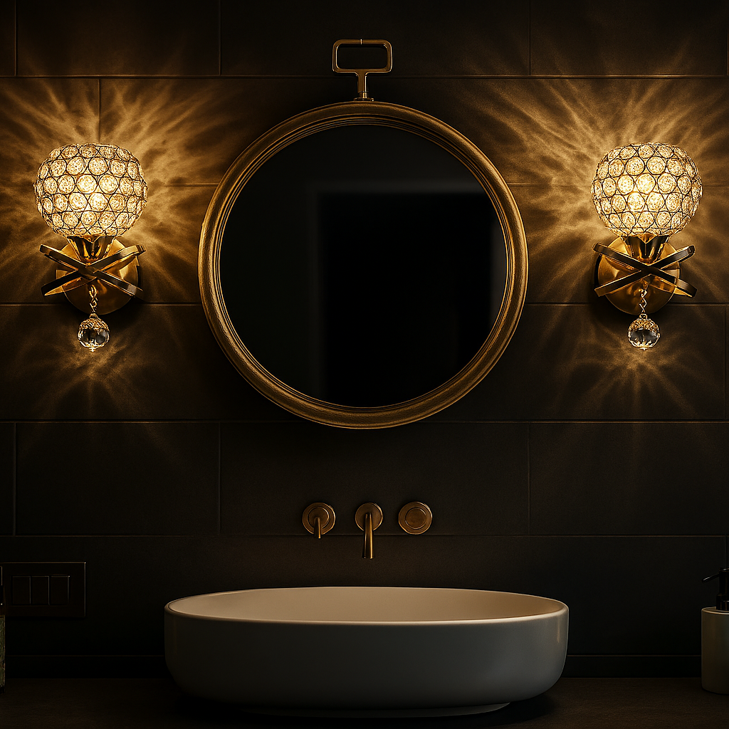 Arandela Crystal Elegance