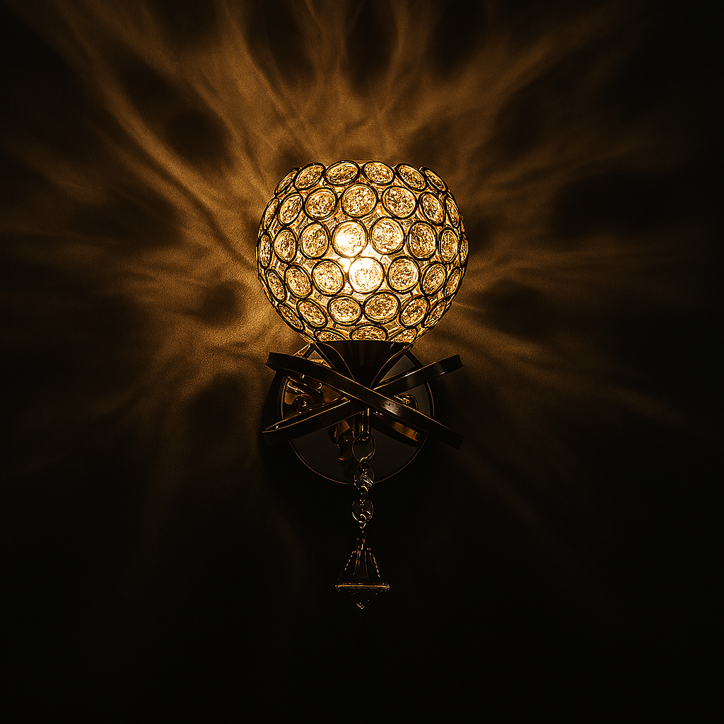 Arandela Crystal Elegance