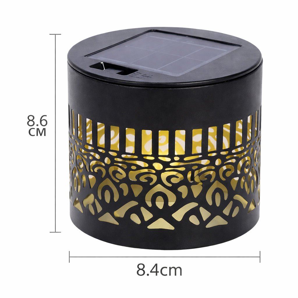 Arandela Mosaico Lux – Solar LED Mandala (IP55)