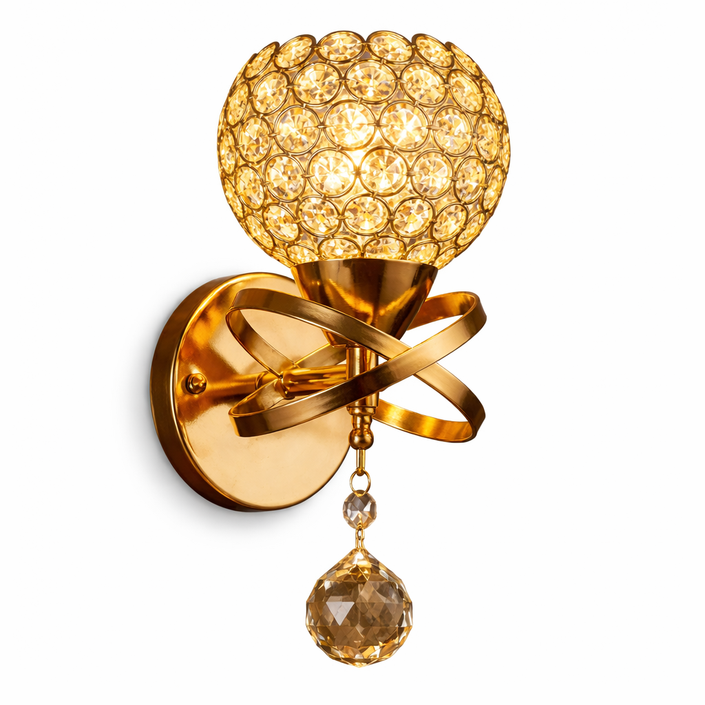 Arandela Crystal Elegance
