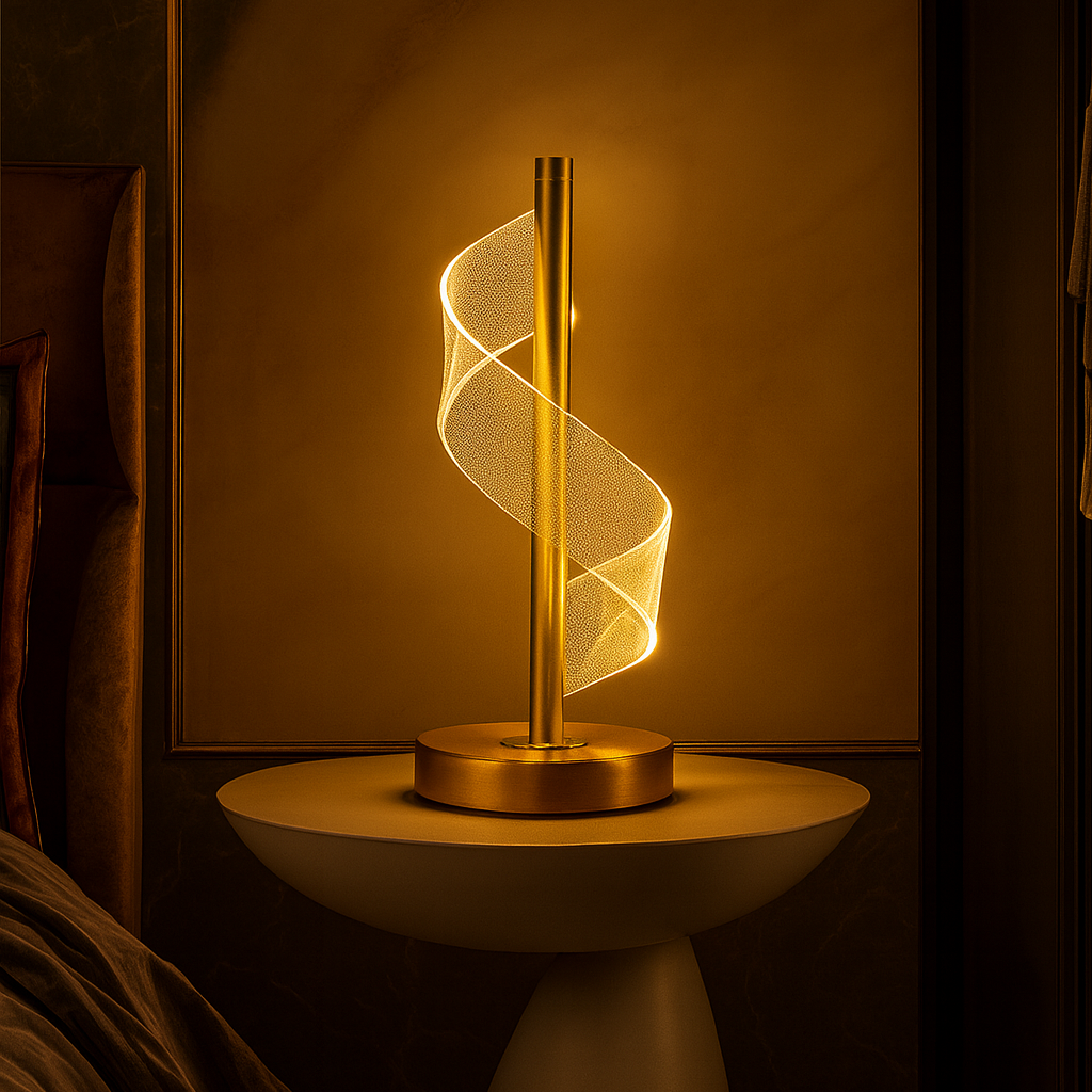 Abajur Spiral Lux