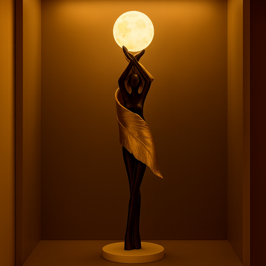 Escultura Feather Girl