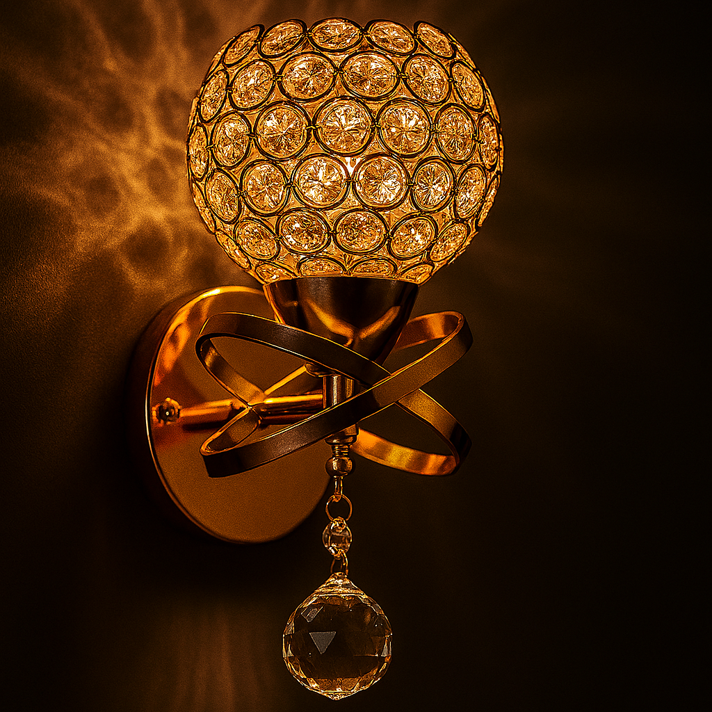 Arandela Crystal Elegance