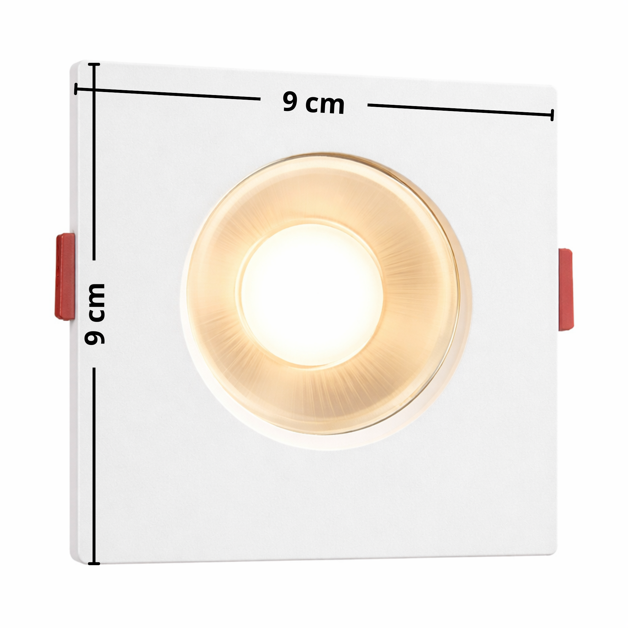 Spot LED de Embutir 7W Quadrado - (Bivolt)