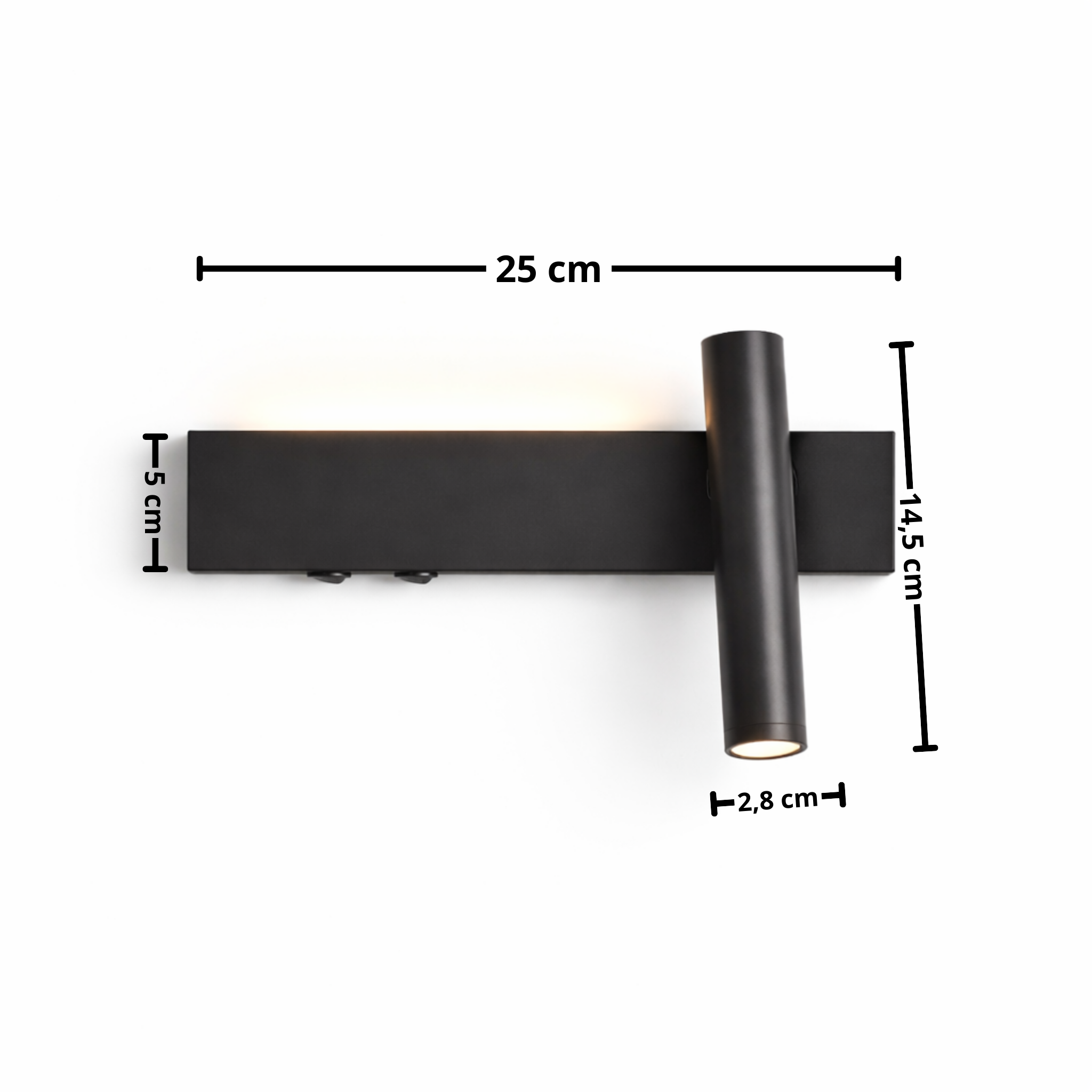 Arandela Linear Duo Prisma – LED
