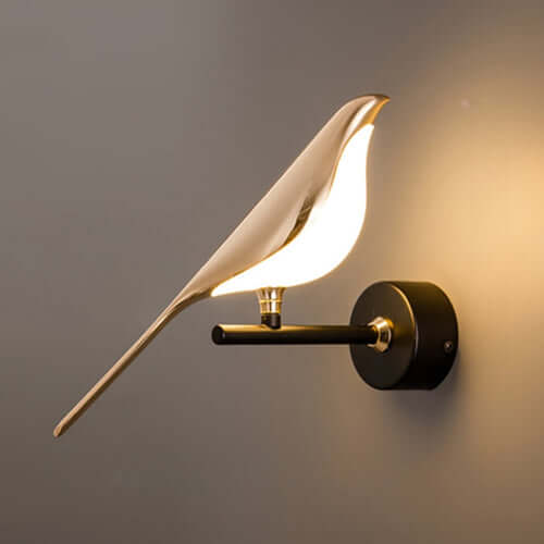 Arandela Pássaro Europeu lummedesign: Iluminação com Toque de Natureza e Sofisticação