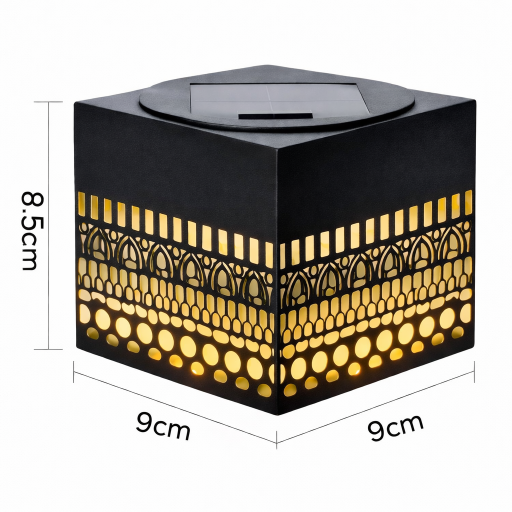 Arandela Mosaico Aurora – Efeito Luz & Sombra, Acendimento Automático