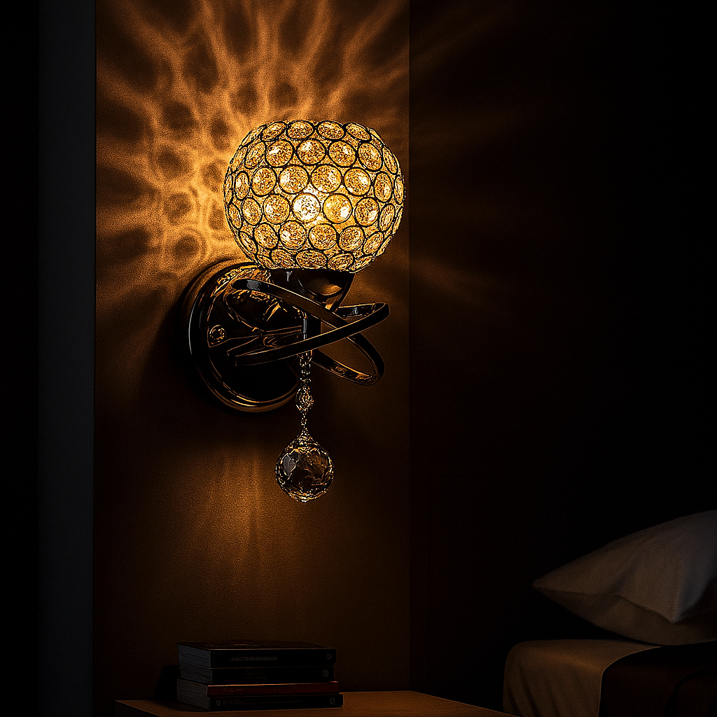 Arandela Crystal Elegance