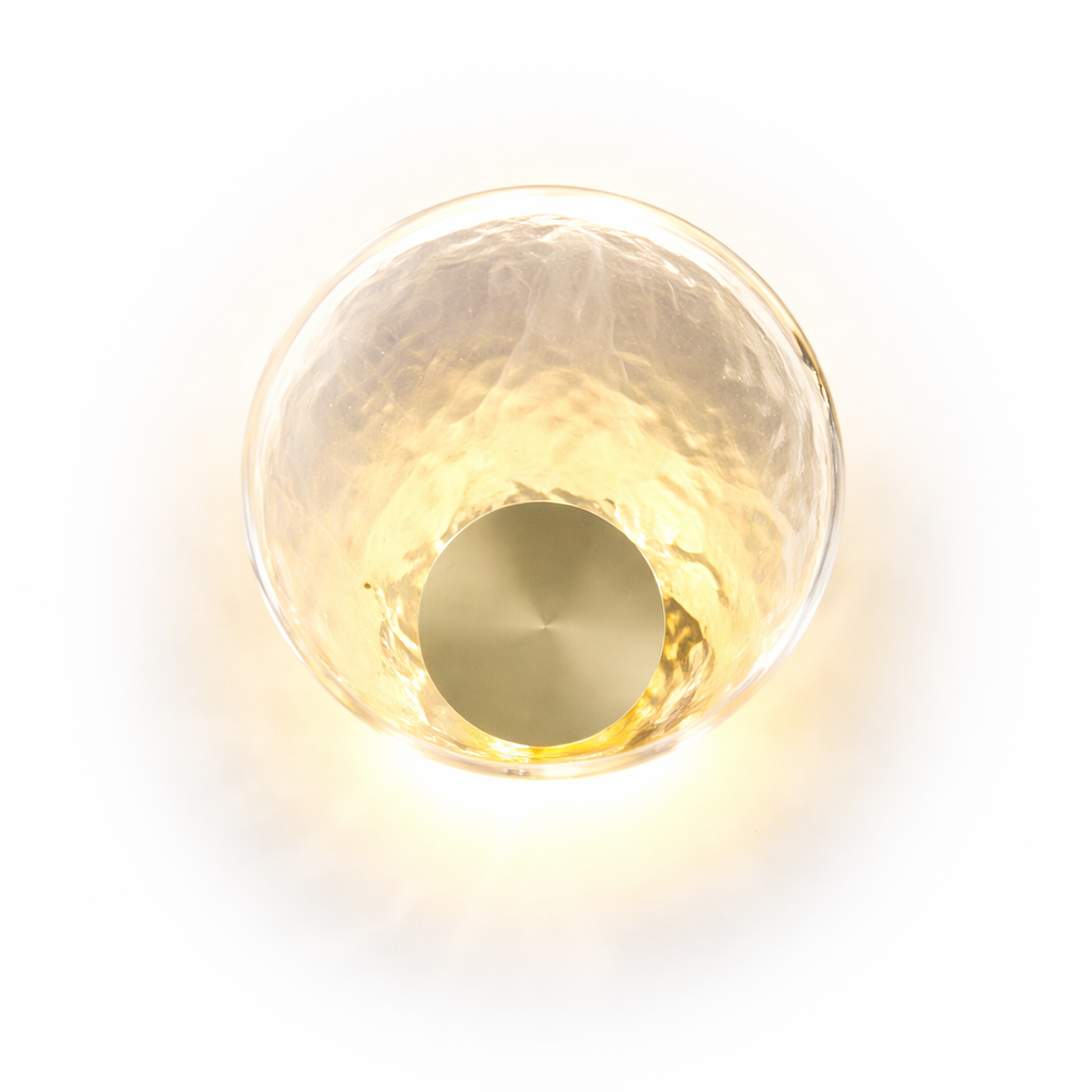 Arandela Eclipse Cristal – LED Integrado (Bivolt)