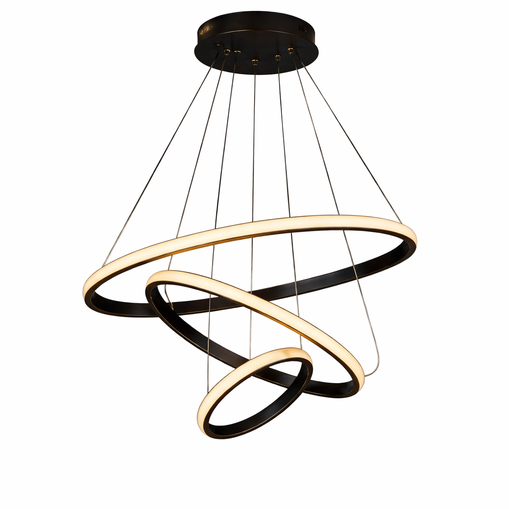 Lustre Pendente 3 Aros - Aurea