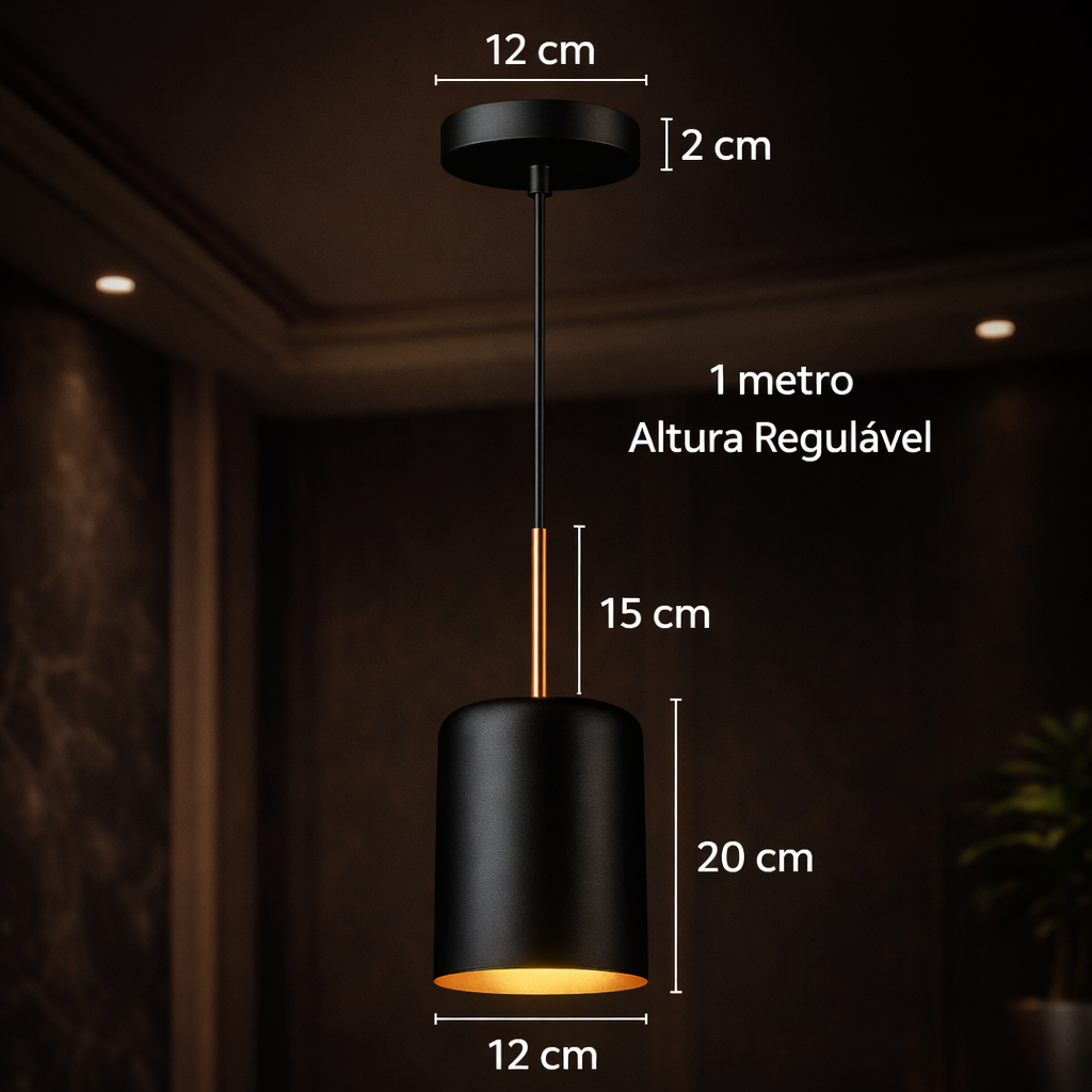 Kit 3 Pendentes - Veneza