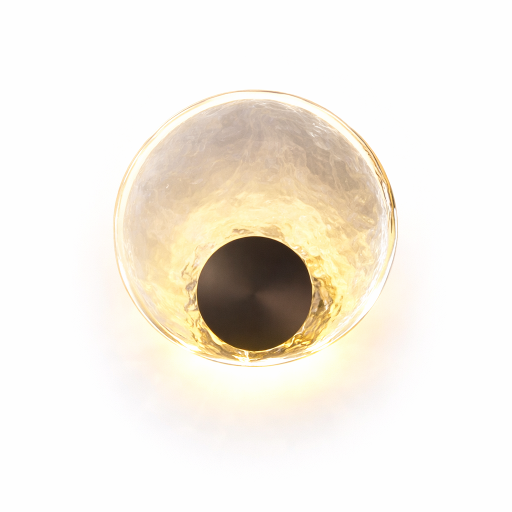 Arandela Eclipse Cristal – LED Integrado (Bivolt)