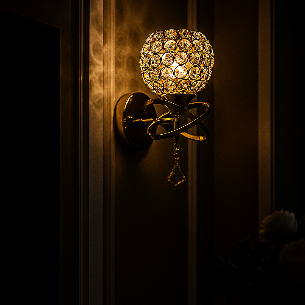Arandela Crystal Elegance