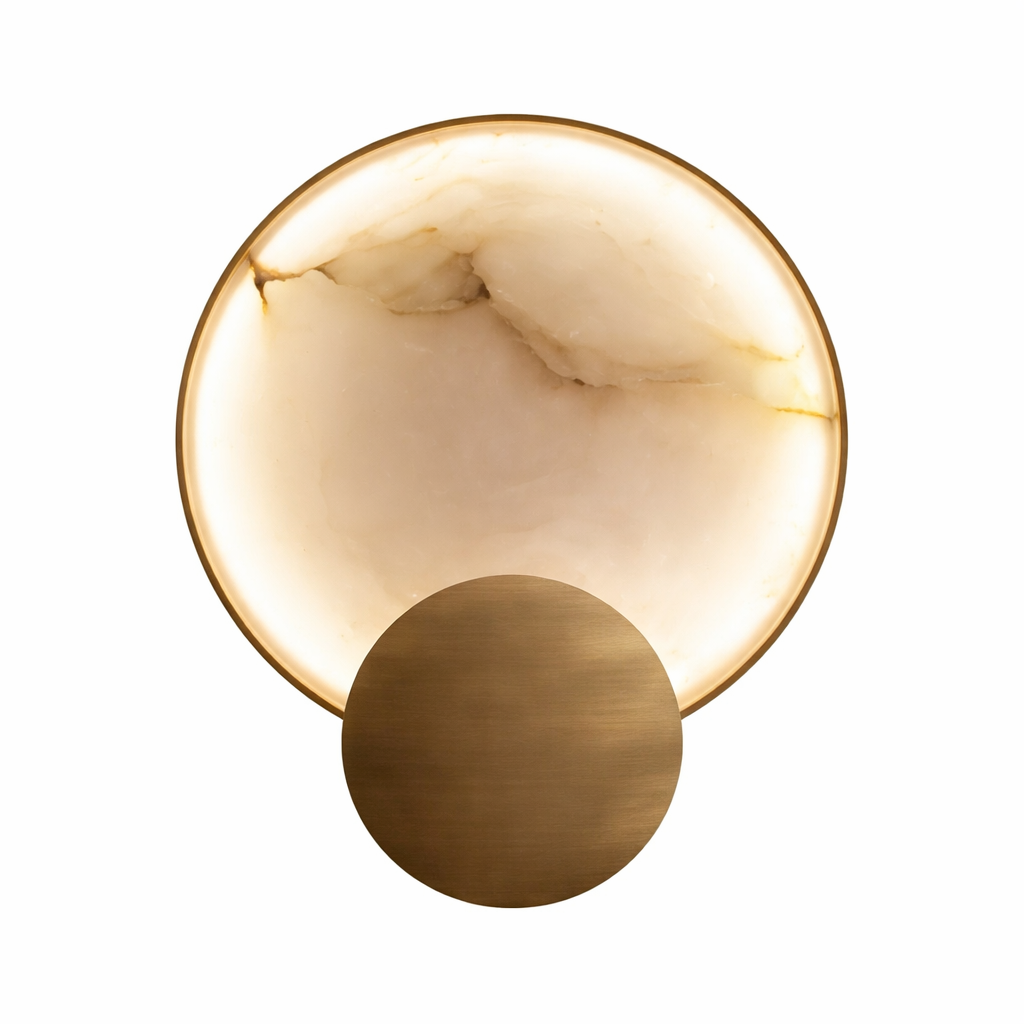 Arandela Marble Aura Gold