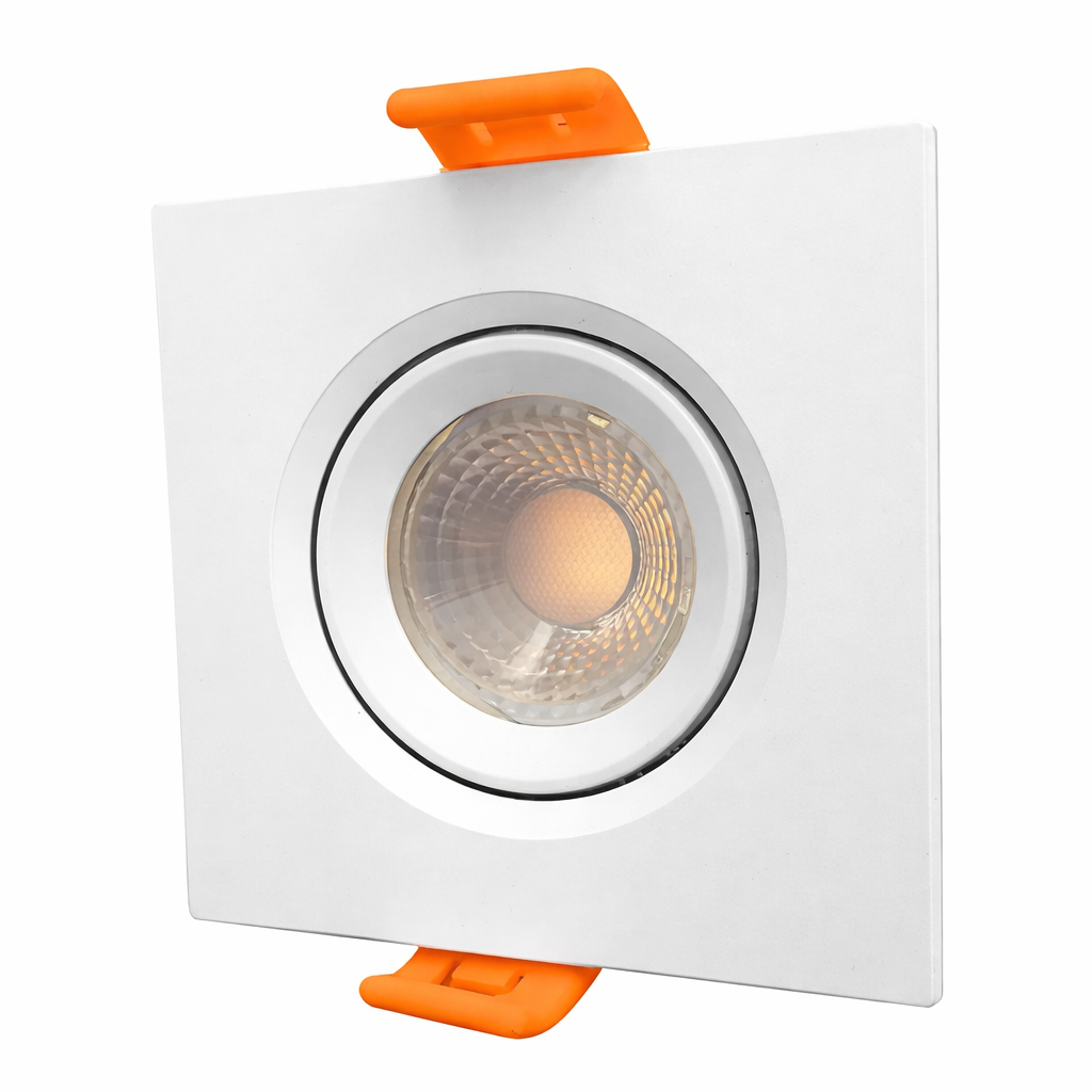 Spot LED de Embutir 7W Quadrado - (Bivolt)