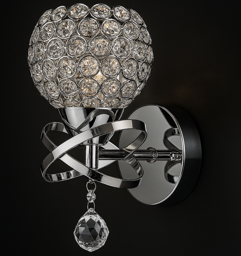 Arandela Crystal Elegance