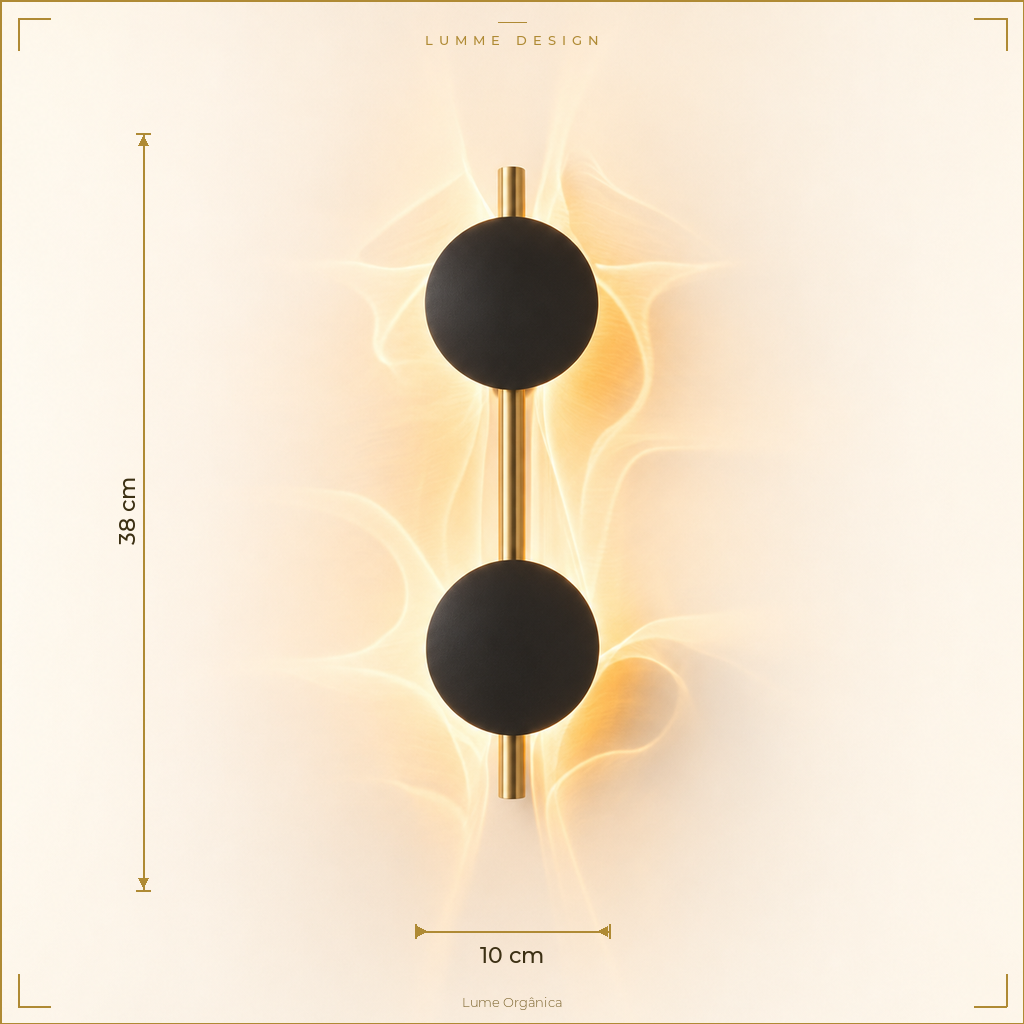 Arandela Lume Orgânica — Lumme Design