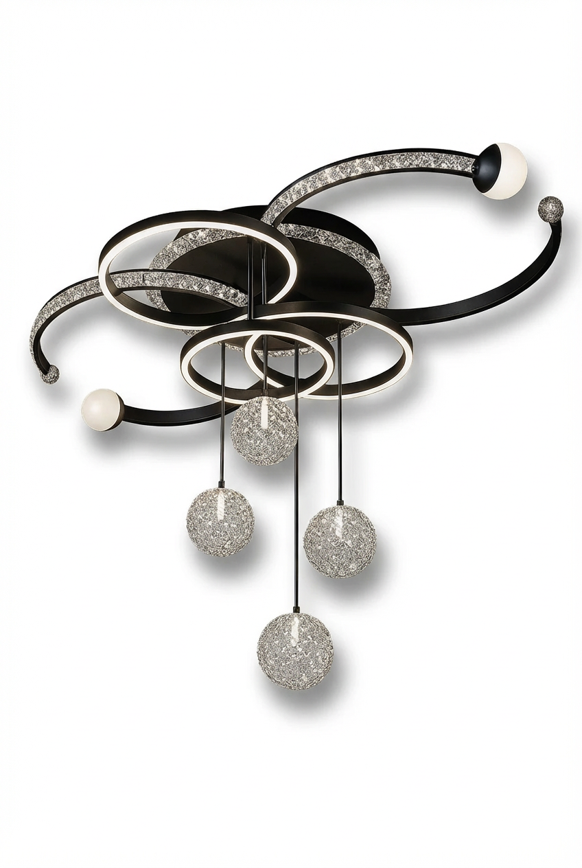 Lustre Moderno de Cristal - Luminous Prestige